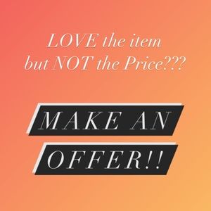 Love the Item, Make an Offer!
